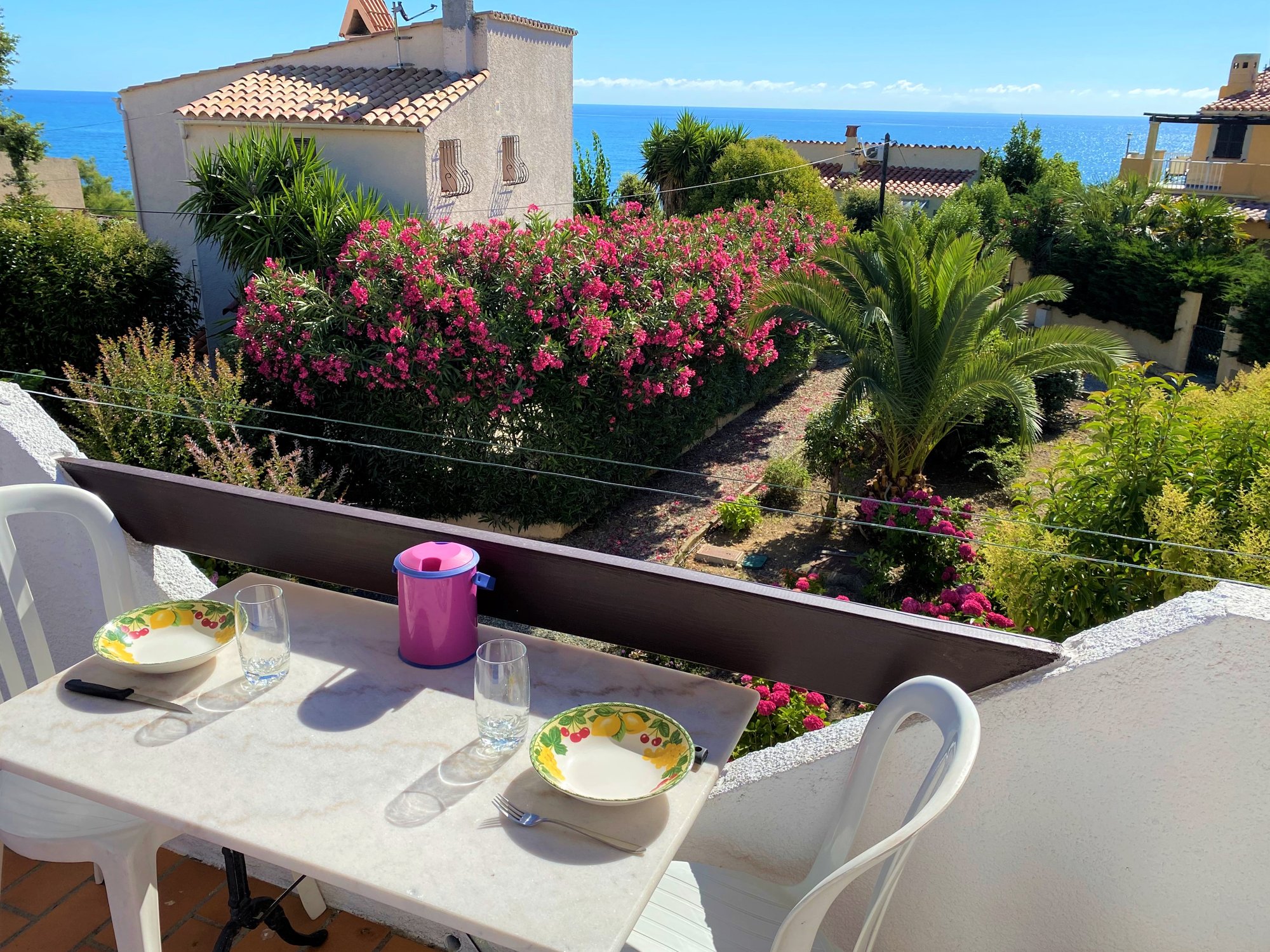 Espace détente du jardin